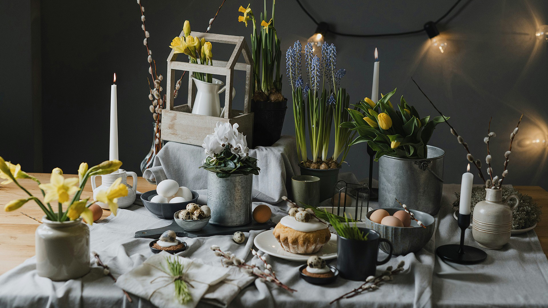 Påsk 2026 Svenska handstöpta herrgårdsljus